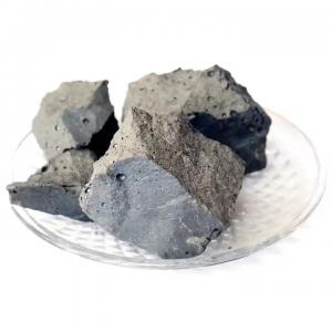 China Silver Gray Ferroalloy Silicon Calcium Granule For Casting supplier