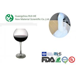 China Wine Glass Transparent Liquid Silicone Rubber , Clear Silicone Rubber Liquid supplier