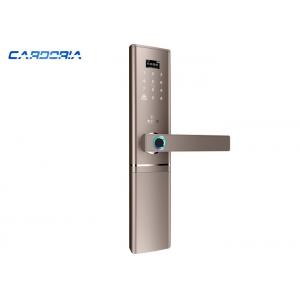 Simple Design Smart Biometric Door Lock , Anti Peep High Security Door Locks