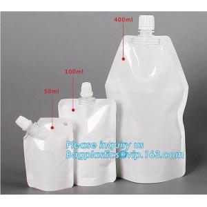 Stand Up Foldable Water Spout Pouch, Bottle Bag, Climbing Foldable liquid storage Collapsible  Drinking Bag