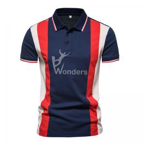 China Men'S Short Sleeve Colorful Breathable Polo Shirts Fashion Customized supplier