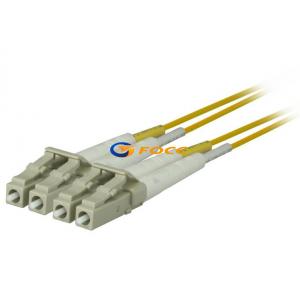 High Speed 2 Fiber Optic Patch Cables PVC LC - LC Fiber Cable Performance
