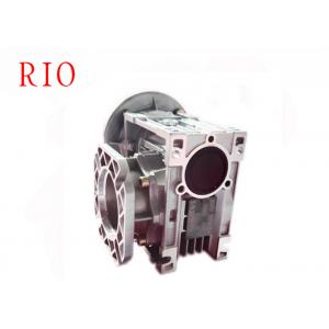 RV63 Aluminum NMRV Worm Gear Reducer , Worm Drive Reduction Gearbox