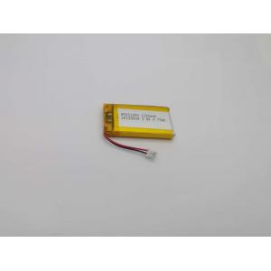 China 1000 Cycles Lithium Ion Polymer Battery 653050 1250 MAh For Medical Device supplier