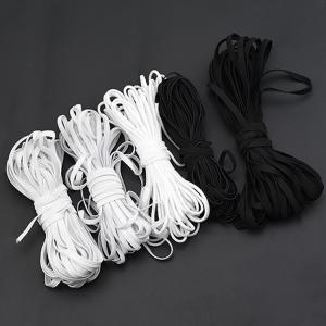 China Intimate Wears Woven Embroidered Elastic Earloop Cord supplier