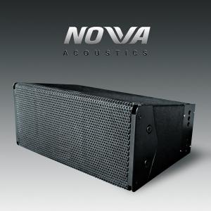 400W Outdoor 2 Way PA Speaker System Line Array With Birch Plywood Cabinet