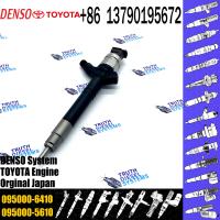 China New Diesel Fuel Injector 095000-7660 095000-7670, 095000-6410, 095000-6960, 23670-0R190, 23670-0R140 23670-0R030 on sale