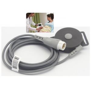 GE TOCO Fetal Transducer Baby Heartbeat Monitor Doppler Probe Round 12 Pin Connector