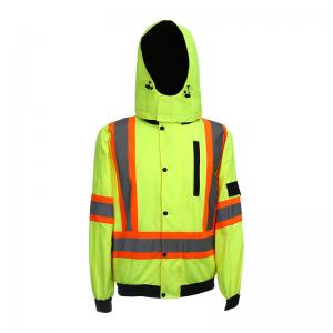 SGS Reflective Safety Jackets Windproof Hi Vis Waterproof Jacket