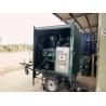 3000 Liters / Hour Enclosed Mobile Oil Filtration Unit Dielectric Insulating Oil
