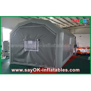 China 10 x 5m Gray Custom Inflatable Products PVC Inflatable Spray Booth For Car Spraying supplier