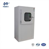 China Air Shower Clean Room Pass Box SUS304 Stainless Steel Interlock on sale