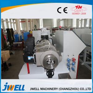 China Corrosion Resistance WPC Extrusion Line , Wpc Profile Production Line SJZ80/156 supplier