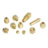 Small Copper, Brass and Bronze Union Air Fitting, CNC Machining Pneumatic Connectors Fittings