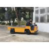 Battery Driven Electric Platform Truck , Customized Surface 4 Wheel Platform