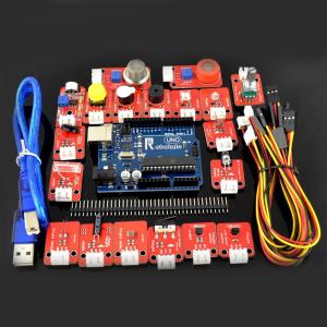 China Arduinoの音IRの振動LEDライト センサーの部品を学ぶ電子ブロックのためのUNO R3の始動機のキット supplier