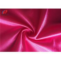 China Shiny Dazzle Tricot Fabric , 100% Polyester Knit Fabric For Basketball Uniform on sale