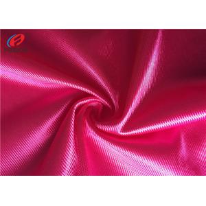 Shiny Dazzle Tricot Fabric , 100% Polyester Knit Fabric For Basketball Uniform