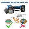 China Hot Melting  Rechargeable Lithium battery Handheld Banding Tools for Plastic Packaging Strapping Tensioner Baler for Pallet wholesale