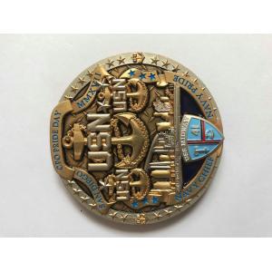High quality custom 3D Custom Metal Challenge Coin,South africa badge maker,Commemorative Coin for sale