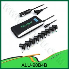 2011 Newest 90W 2 in 1 Universal Laptop Adapter For Home Car Use