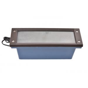 China High Brightness Recessed LED Step Light 4W / 4.8 VA Light Output Bronze Finish supplier