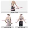 China Fitness Adjustable Retractable Yoga Opening Body Stick Back Stretching Tool Posture Corrector Pole Stick Posture Corrector Stick wholesale
