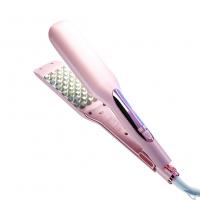 China 450F PTC Heater Ceramic Hair Crimper Tourmaline Iron Volume Hair Straightener on sale