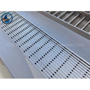 Ss316l 3.0mm Slot Welded Wedge Wire Screen Flat For Swimming Pool