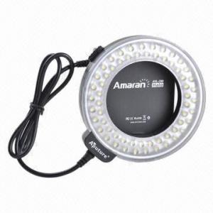 China Macro LED Ring Light/Camera Flash Light with 6 Working Modes  on sale 