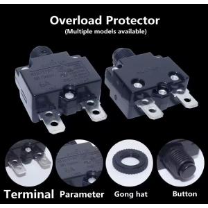 Mobile Combined Socket Strip Plug Overload Protector Circuit Breaker 10-16Athermal