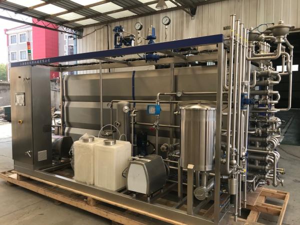 Coconut Milk Water UHT Milk Sterilizer SUS304 With Pasteurizer Pipe