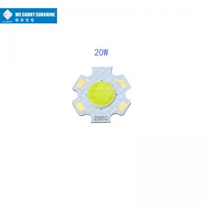 China 20w 30-34v Led Cob Chips 2011series Mirror Substrate 120-140lm/w For LED Corn Light supplier