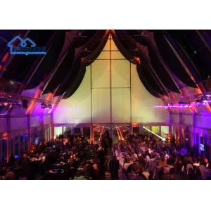 Fireproof Event Marquee Tent , Outdoor Reception Tent Water Resistant