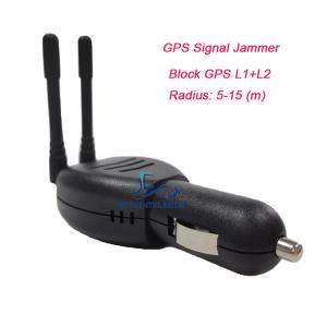 China 24VDC GPS Mobile Phone Signal Jammer L1 L2 15m Range supplier