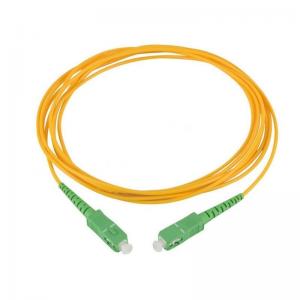 China Fiber Optic Patch Cable G657A2 SC/FC/LC/UPC/APC Duplex Patch Connector Indoor Fiber Cord supplier