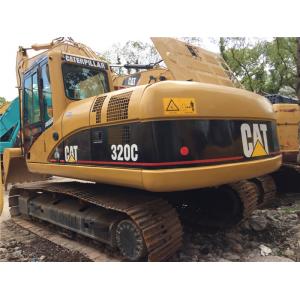 Used Caterpillar 320C Crawler Excavator 2066 ATAAC engine 21T weight  with Original Paint