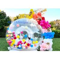 China Bubble Bounce House Room Inflatable Clear Domes Kids Party Tents on sale