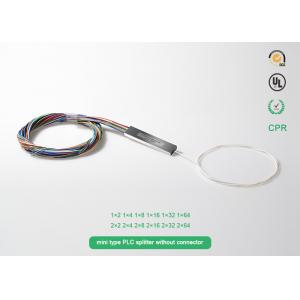 China 1x16 mini tipo divisor del PLC sin el divisor óptico pasivo del divisor de fibra óptica del conector supplier