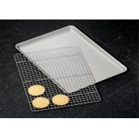 China RK Bakeware China Full Size 18X26 Inch Commerical Aluminium Cookie Sheet Baking Tray on sale