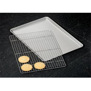 RK Bakeware China Full Size 18X26 Inch Commerical Aluminium Cookie Sheet Baking Tray