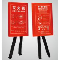 China 1.8m*1.8m Fiberglass Fire Blanket Safety Heat Resistant Insulation Blanket on sale