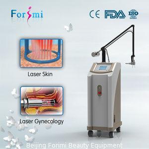 China El volver a allanar de la piel de la recuperación de la cirugía del laser del CO2 del equipo del laser/retiro fraccionarios de las arrugas supplier