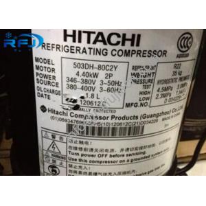 China 60Hz Hitachi Scroll Compressor 503DH-80B2 , 3 phase refrigerator compressor replacement supplier