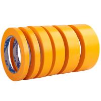 China Orange Washi 50mm Masking Tape High Temp Customized on sale
