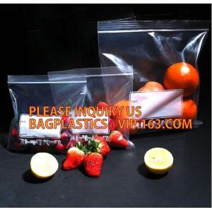 Fresh Shield Freezer Bags, Water Approval Gallon slider Bags for Home Storaging, reclosable printed zip lock bag