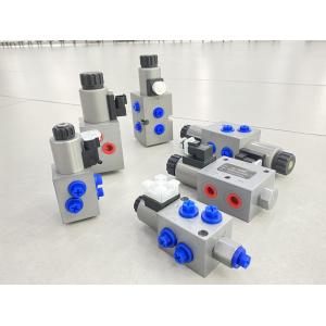 Hydraulic Electric 6 Way 2 Position Solenoid Valve With ER / DG Connector