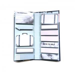 Oem Sticky Note Tabs Hard Cover Printing 1.5mm Recycled Notebooks
