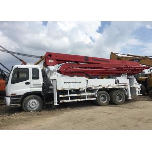 Second Hand Contrete Pump Truck SANY Putzmeister 37M 42M ISUZU Truck Head