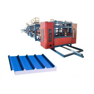 China Weight 16.3T Rockwool Sandwich Panel Machine , EPS Sandwich Panel Production Line supplier